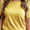 Camiseta Amarillo Mujer