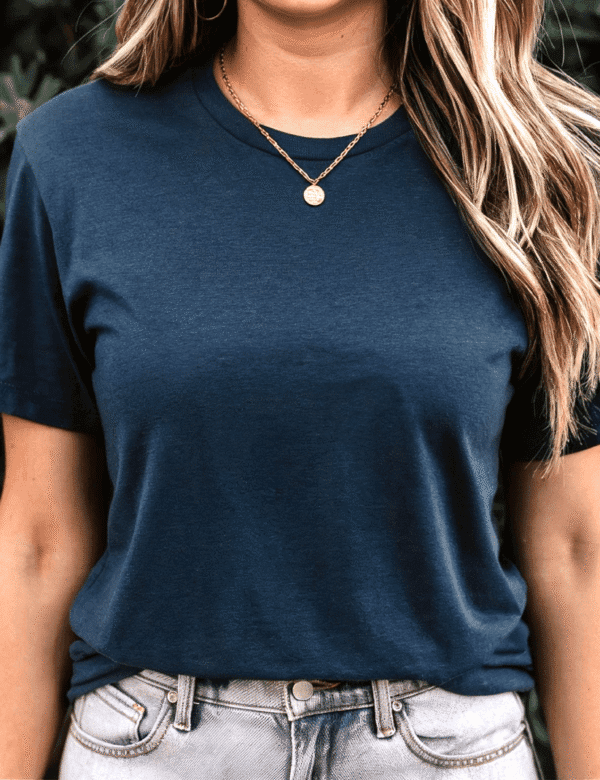 Camiseta Azul Mujer