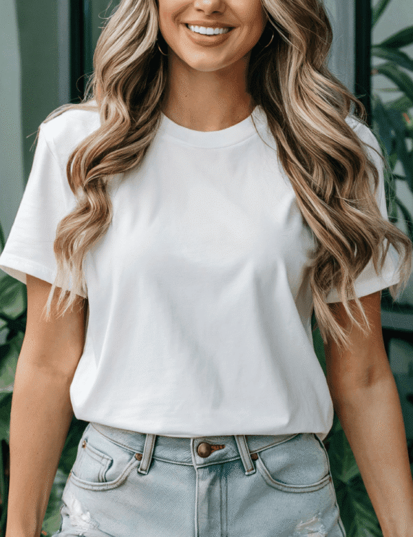 Camiseta Blanco Mujer