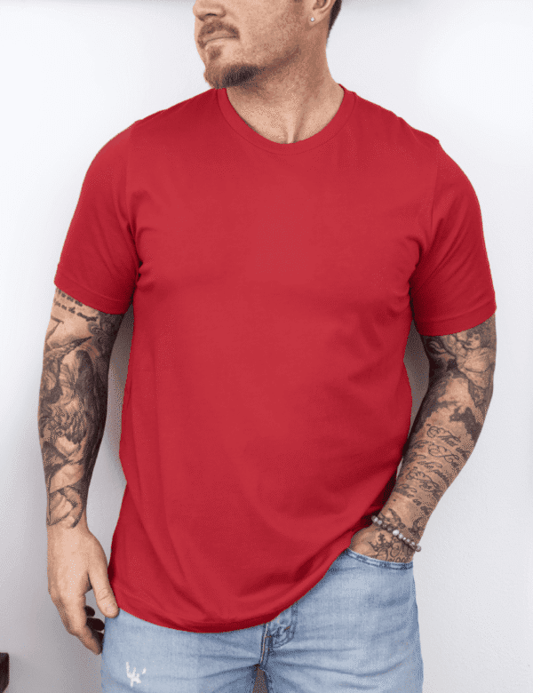 Camiseta Rojo Hombre
