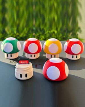 Caja de cartuchos Hongo de Mario Bros