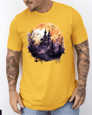 Camiseta Misterioso Castillo Embrujado