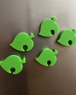 Imanes de Hoja de Animal Crossing x5