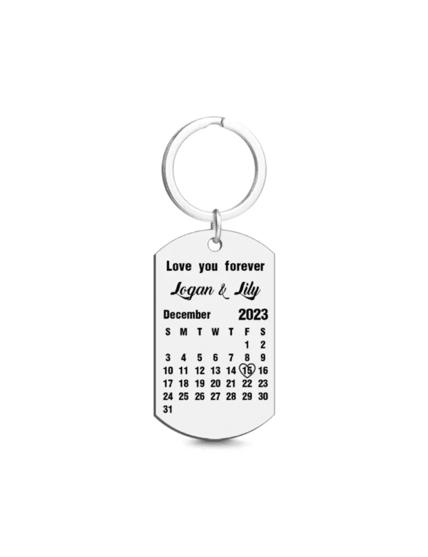 Llavero Grabado Personalziado 2