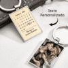 Llavero Personalizado Foto Calendario