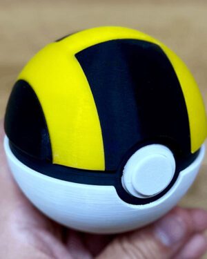 Pokémon Ultra Ball 3D caja y estuche para cartuchos