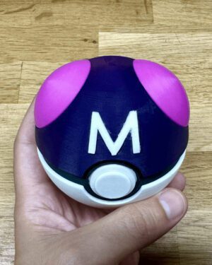 Pokémon Master Ball 3D caja y estuche para cartuchos