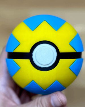 Pokémon Rápida Ball 3D caja y estuche para cartuchos