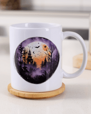 Taza de Bosque Encantado y Castillo