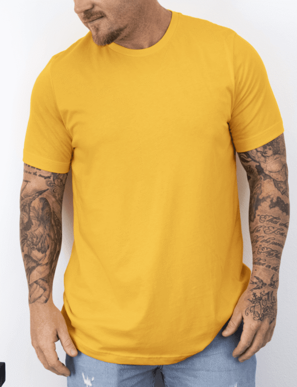 Camiseta Amarillo Hombre