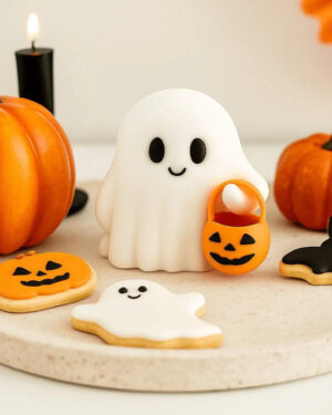 Fantasmas decorativos de Halloween