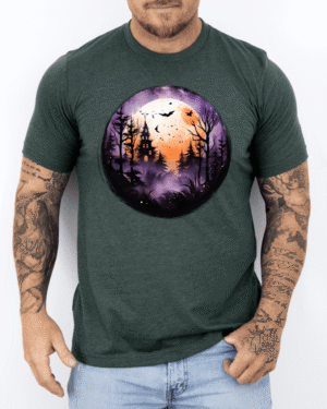 Camiseta Halloween Castillo Embrujado