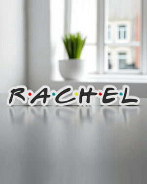 Cartel personalizado nombre estilo Friends