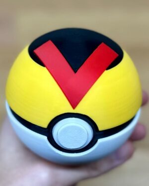 Poke Ball Nivel Ball 3D - Figura Pokémon Coleccionable